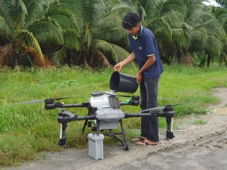 NAc Drone สาธิตการใช้งานโดรนเกษตร ณ จังหวัดภูเก็ต