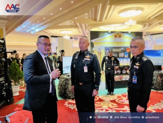 NAc Drone ร่วมงานนิทรรศการแถลงนโยบายการฝึกนักศึกษาวิชาทหาร ปีการศึกษา 2568