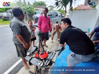 NAc Drone สัญจรแม่สาย ได้รับการต้อนรับอย่างอบอุ่น