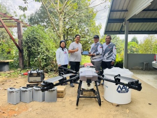ส่งมอบ โดรนเกษตร EASY 70 PLUS ถึงจันทบุรี